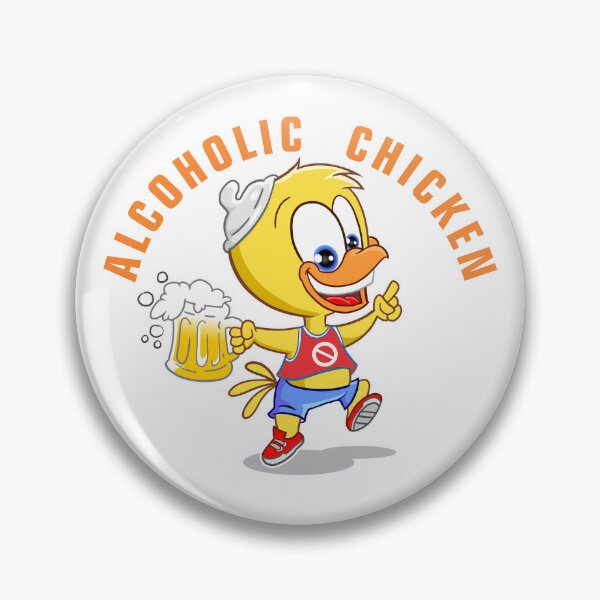Item preview, Alcoholic Chicken designed and sold by pjcriativo.