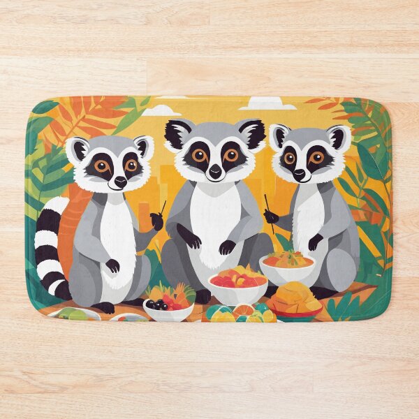 Item preview, Lemur Artwork designed and sold by WildlifeInc.