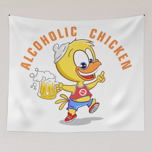 Item preview, Alcoholic Chicken designed and sold by pjcriativo.