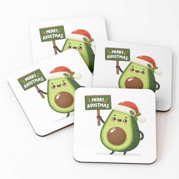 Item preview, Mr Avocado Merry Avostmas Cute Avocado Kawaii designed and sold by QUOTABLE STICKERS.