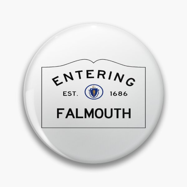 Item preview, Entering Falmouth Road Sign - Falmouth, Massachusetts designed and sold by SouthShorePics.