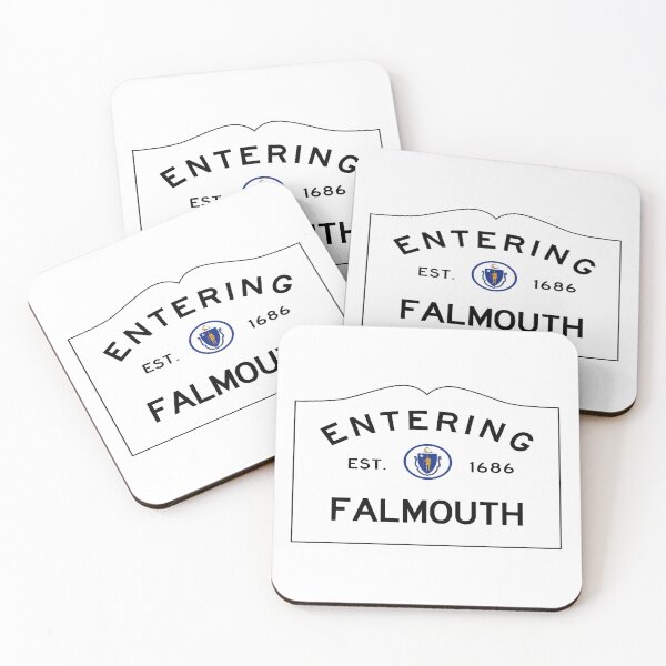 Item preview, Entering Falmouth Road Sign - Falmouth, Massachusetts designed and sold by SouthShorePics.