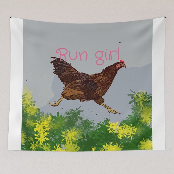 Item preview, Running Hen designed and sold by Lupappdesigns.