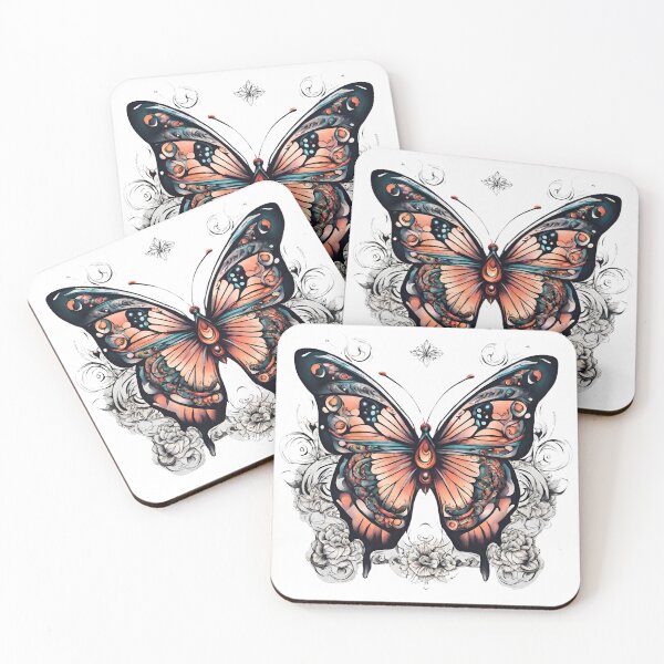Item preview, Beautiful Butterfly with Abstract Elements  designed and sold by silviaol.