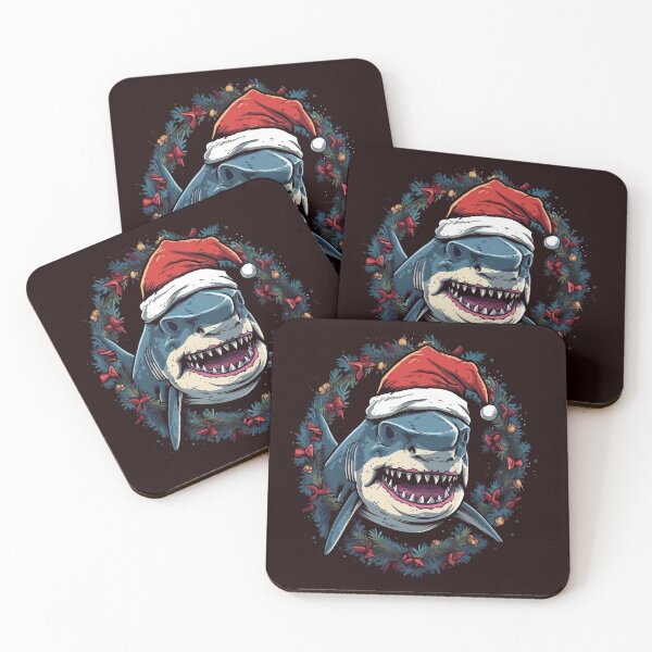 Item preview, Christmas Shark designed and sold by creativellashop.