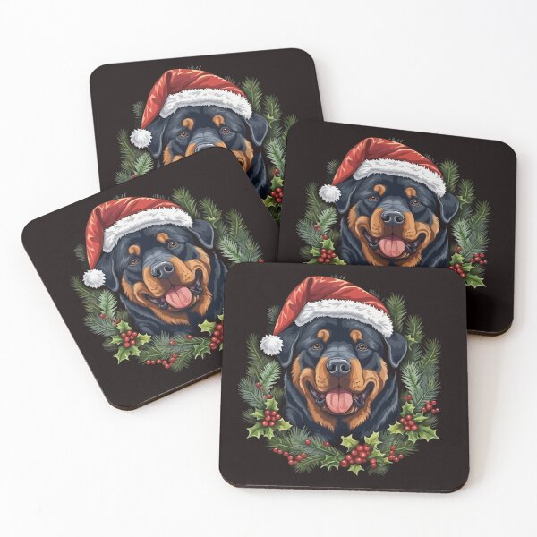 Item preview, Christmas Rottweiler designed and sold by creativellashop.