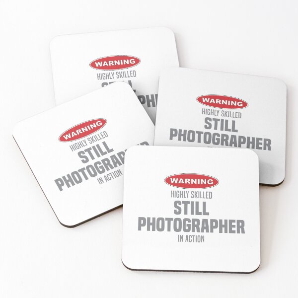 Item preview, Highly Skilled Still Photographer in Action designed and sold by NermilioDesigns.