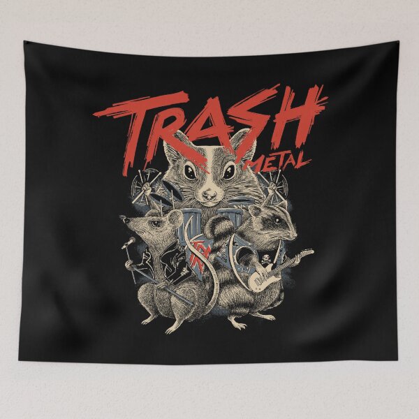 Item preview, Trash Metal designed and sold by Quilimo Studio.
