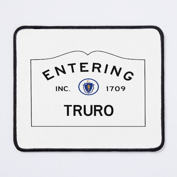 Item preview, Entering Truro Road Sign - Truro, Massachusetts designed and sold by SouthShorePics.