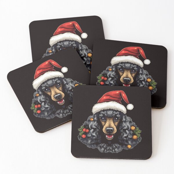 Item preview, Christmas Poodle designed and sold by creativellashop.