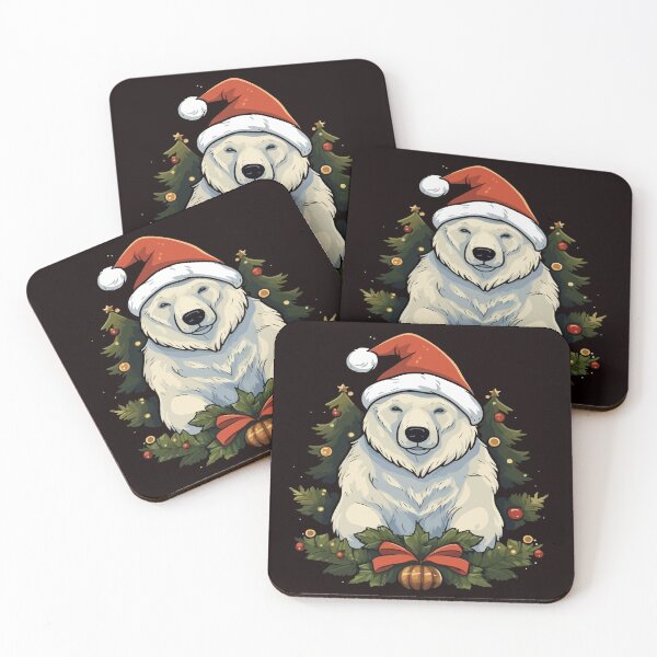 Item preview, Christmas Polar Bear designed and sold by creativellashop.