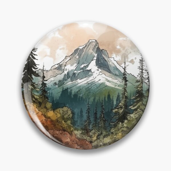 Item preview, Mountain wilderness designed and sold by EmmazPrintz.