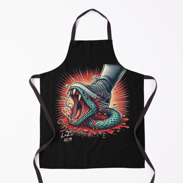 Item preview, Luke 10:19; Trampled Snake Art designed and sold by Faithloveshop.