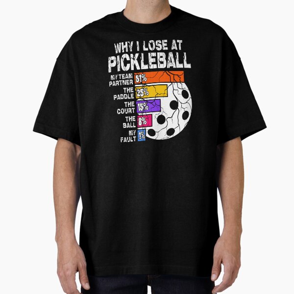 Item preview, Why I Lose at Pickleball - White designed and sold by HiGifts.