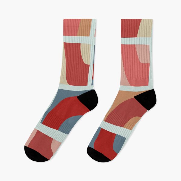 Item preview, Retro Mid Century Modern Pattern in Winter Colors  designed and sold by Deutschic.