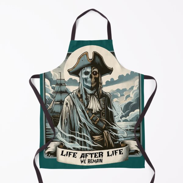 Item preview, Cursed Pirate Captain - Life After Life We Remain designed and sold by MegaDirt.