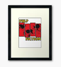 Pulp Fiction Paiting Framed Print