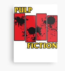 Pulp Fiction Paiting Metal Print