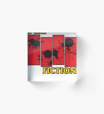 Pulp Fiction Paiting Acrylic Block