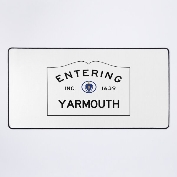Item preview, Entering Yarmouth Road Sign - Yarmouth, Massachusetts designed and sold by SouthShorePics.