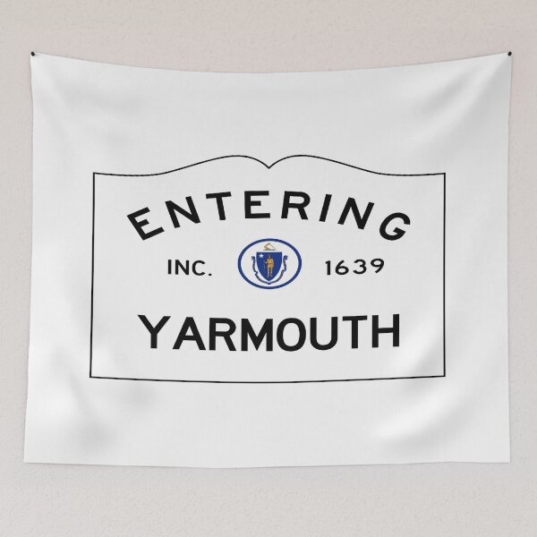 Item preview, Entering Yarmouth Road Sign - Yarmouth, Massachusetts designed and sold by SouthShorePics.
