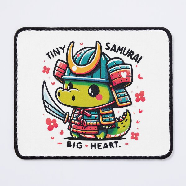 Item preview, Samurai Warrior Kawaii Cute Crocodile Animal designed and sold by emuftydesign.