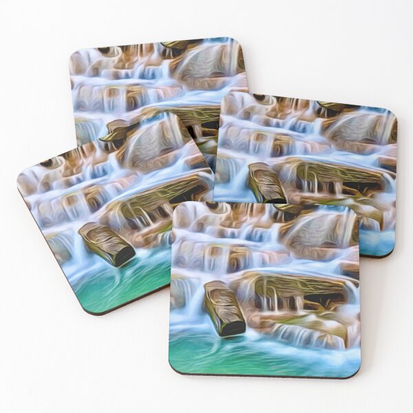 Item preview, The Enchanted Waterfall Lagoon designed and sold by Pamela Storch.