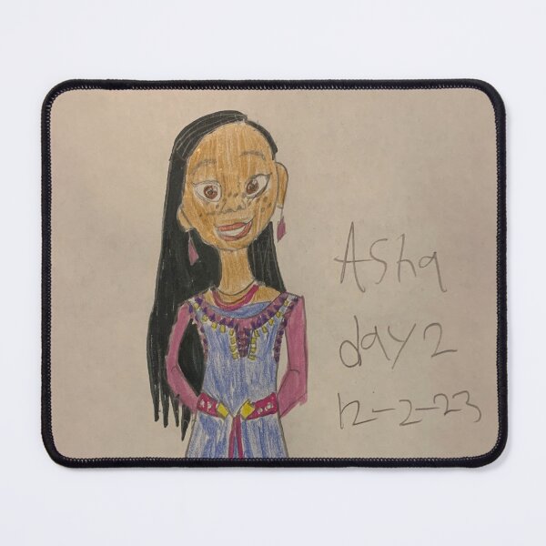 Item preview, Asha from wish designed and sold by Beanziesdadshop.