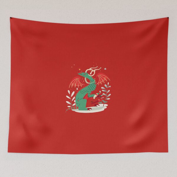 Item preview, X-Mas Theme Dragon designed and sold by SabyDigitalArt.