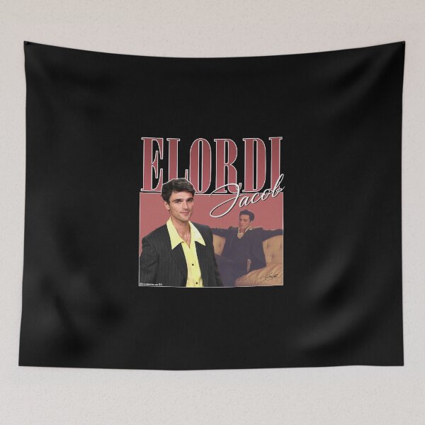 Item preview, JACOB ELORDI RETRO DESIGN | Jacob Elordi design designed and sold by Fandomex.
