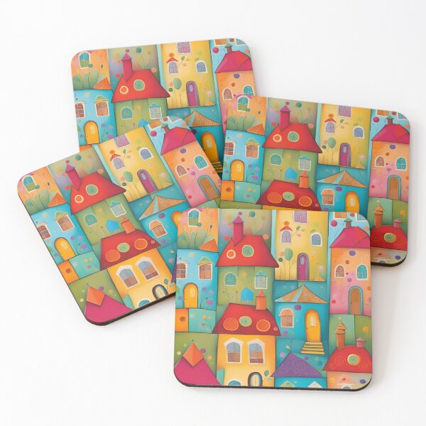 Item preview, casitas , estilo infantil designed and sold by norachiang.