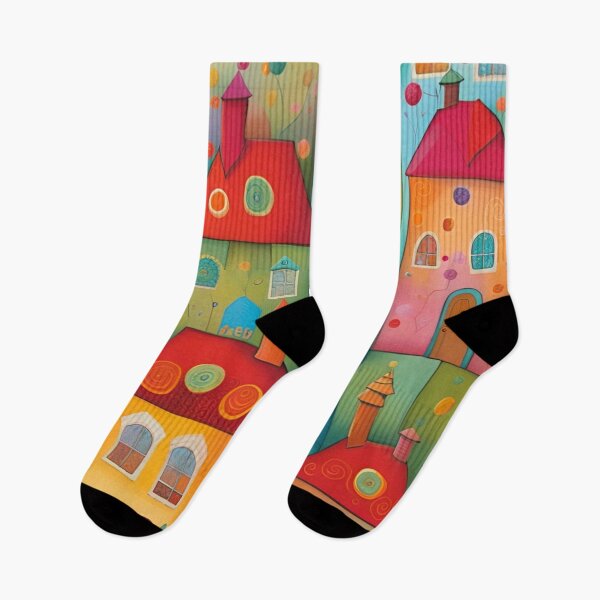 Item preview, casitas , estilo infantil designed and sold by norachiang.
