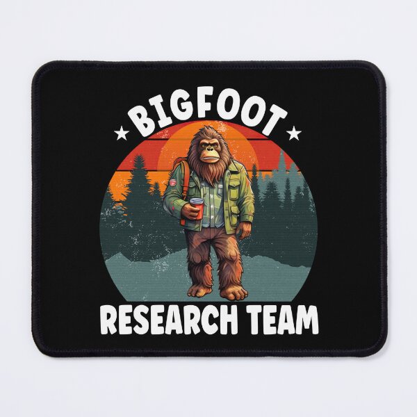 Item preview, Bigfoot Research Team, Sasquatch Funny designed and sold by Porcupine Tees ⭐⭐⭐⭐⭐.