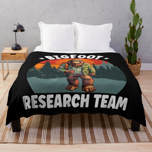 Item preview, Bigfoot Research Team, Sasquatch Funny designed and sold by Porcupine Tees ⭐⭐⭐⭐⭐.
