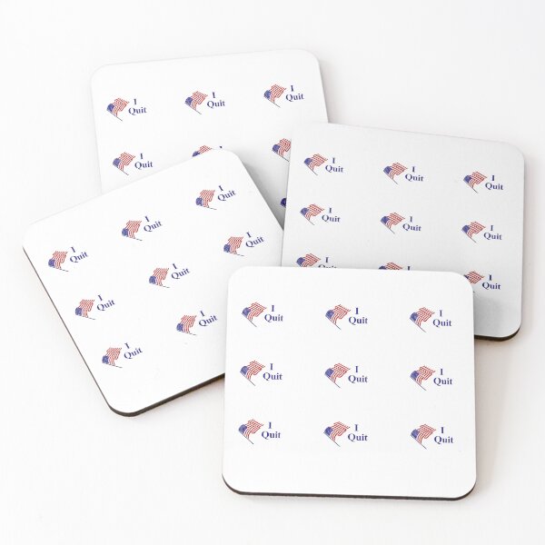 Item preview, I Quit (I Voted) Sticker Pack designed and sold by vilefret.