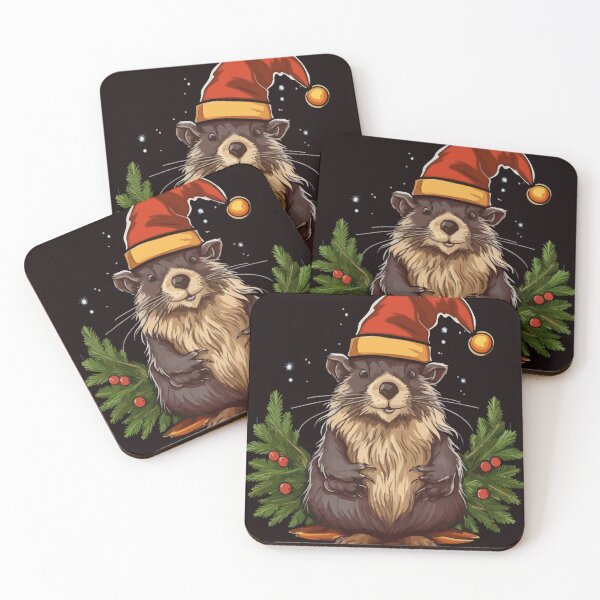Item preview, Christmas Beaver designed and sold by creativellashop.