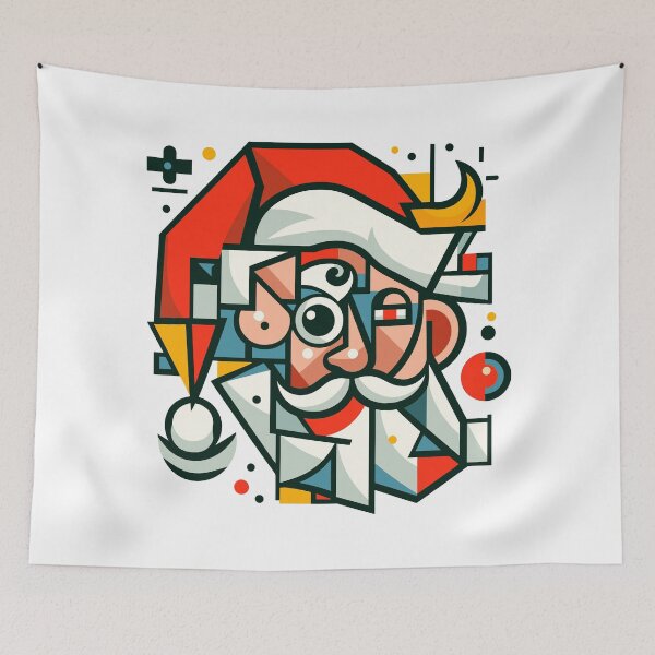 Item preview, Portrait of Santa Claus designed and sold by Ikibrai.