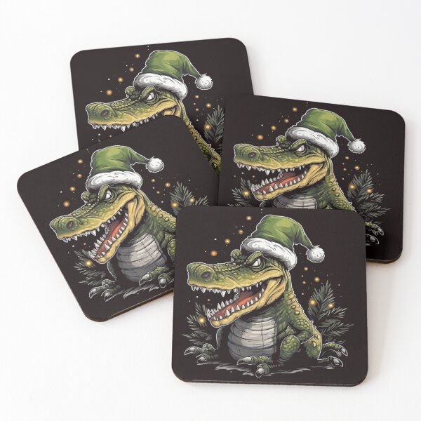 Item preview, Christmas Alligator designed and sold by creativellashop.