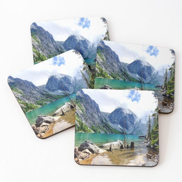 Item preview, Colchuck Lake designed and sold by rebecca-rabbbit.