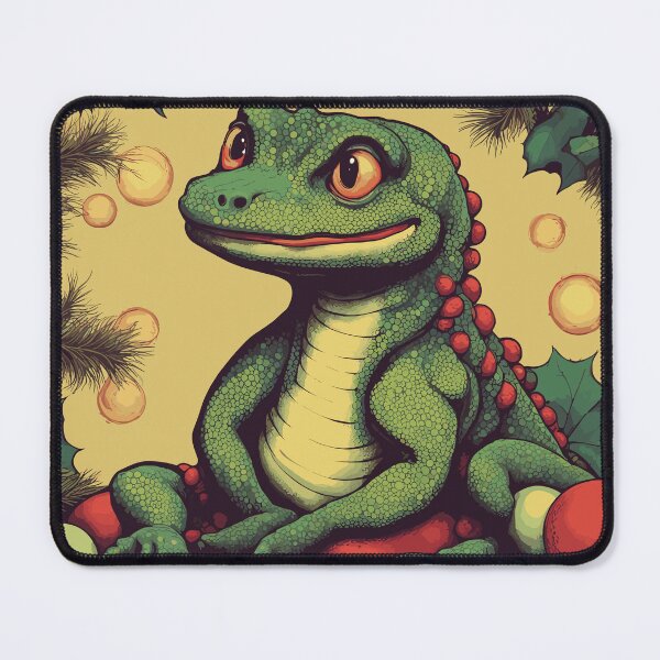 Item preview, Crhistmas of Retro Gecko designed and sold by ClassicGecko.