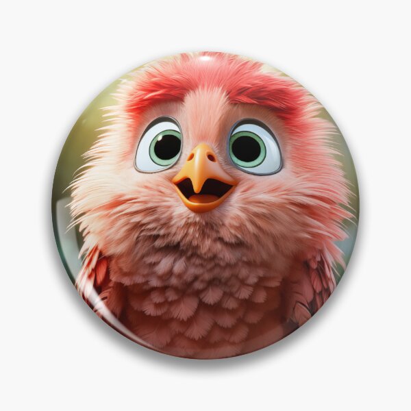 Item preview, Parker - The Red Cardinal Chick designed and sold by Rivercoatl.