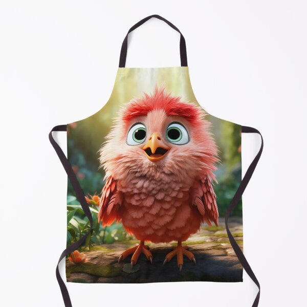 Item preview, Parker - The Red Cardinal Chick designed and sold by Rivercoatl.