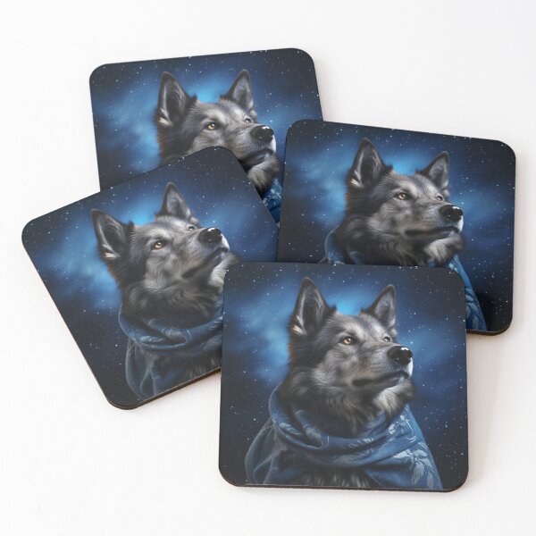 Item preview, Galactic Tamaskan Wolfdog designed and sold by Nocturne  Paws.