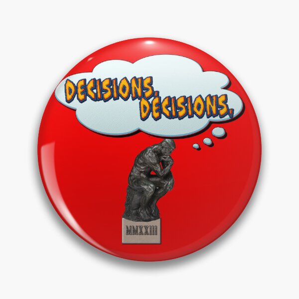 Item preview, make the right decision designed and sold by Foxlindesigns.
