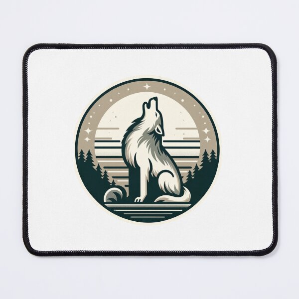 Item preview, Retro Wolfhead designed and sold by CharmStudio.