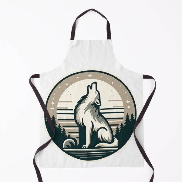 Item preview, Retro Wolfhead  designed and sold by CharmStudio.