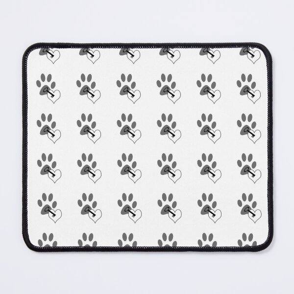 Item preview, Heart over Paw and Key Pattern designed and sold by PandLcreations.