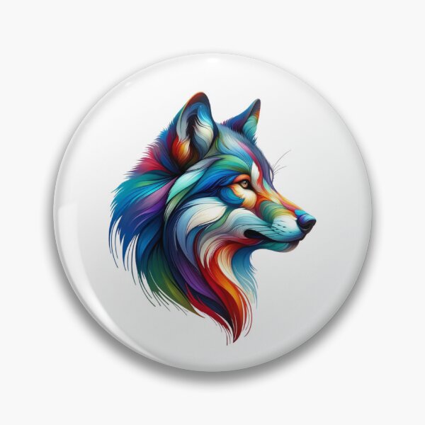 Artikelvorschau, Lebendiger Wolfskopf entworfen und verkauft von CharmStudio.