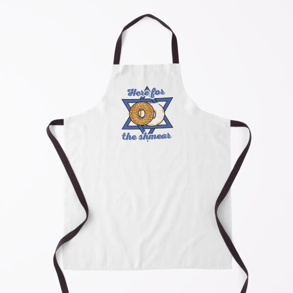 Item preview, Blue Here For The Shmear - Bagel Pun 2 designed and sold by Miles Reinstein.