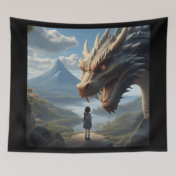 Item preview, A Young and Naive Girl Approaches a Dragon. designed and sold by Myahashaye.